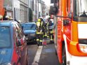 Einsatz Feuerwehr SEK Polizei Koeln Nippes Merheimerstr P063